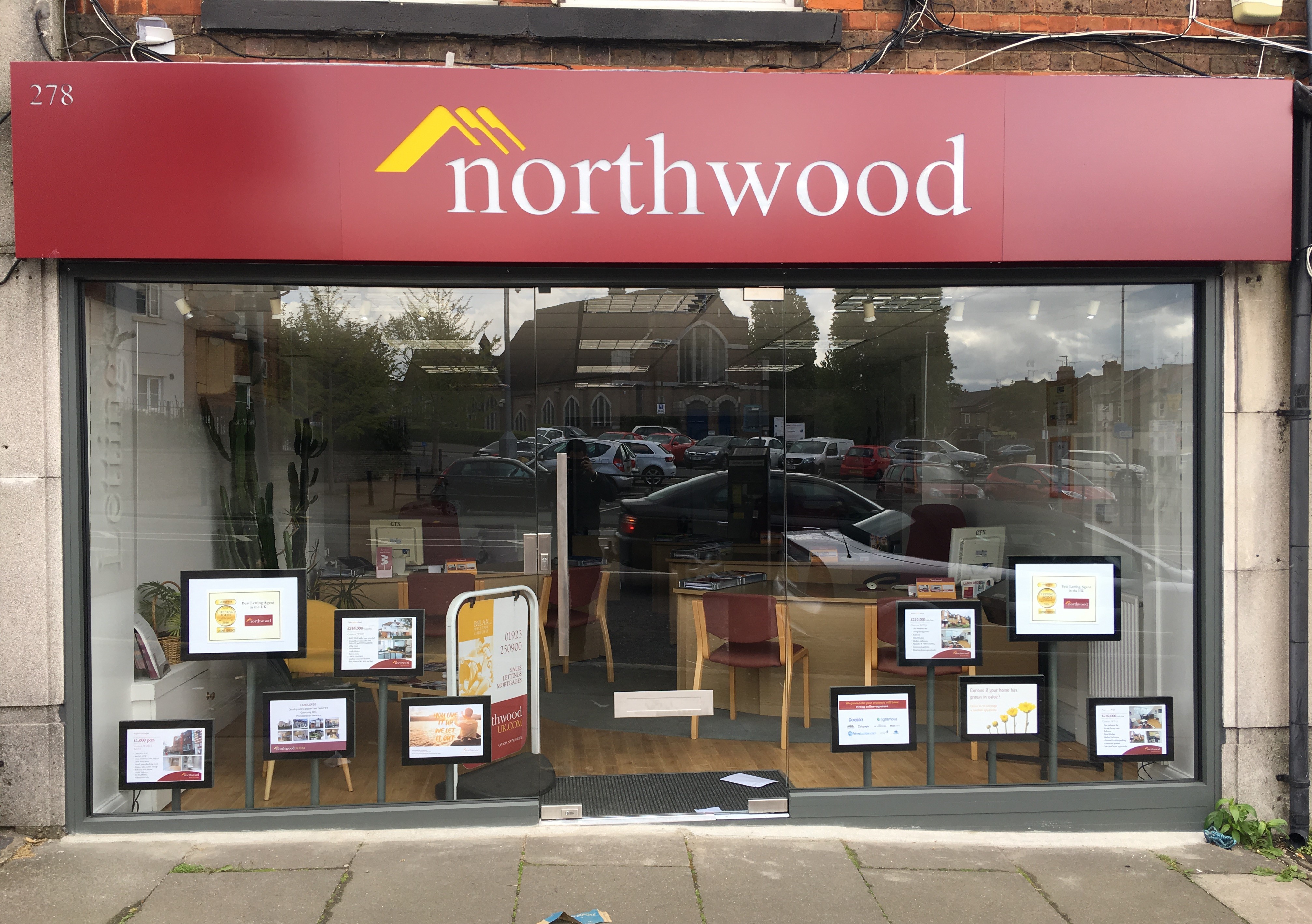 Northwood Estate Agents UK Shopfront and Glazing
