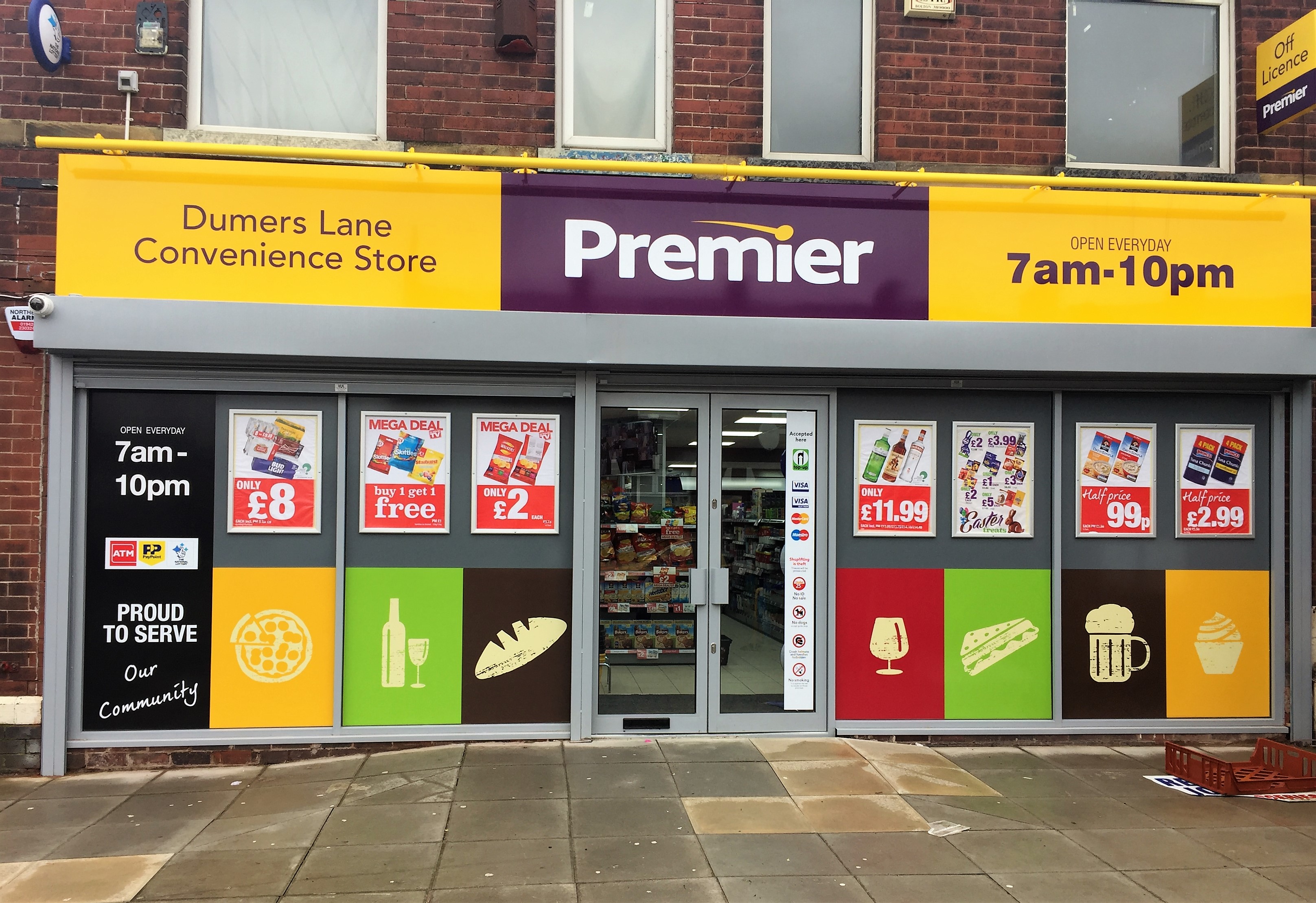 Dumers Lane Convenience Store  UK Shopfront and Glazing