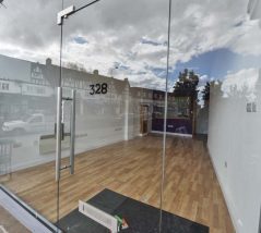 Toughened Glass Shopfronts
